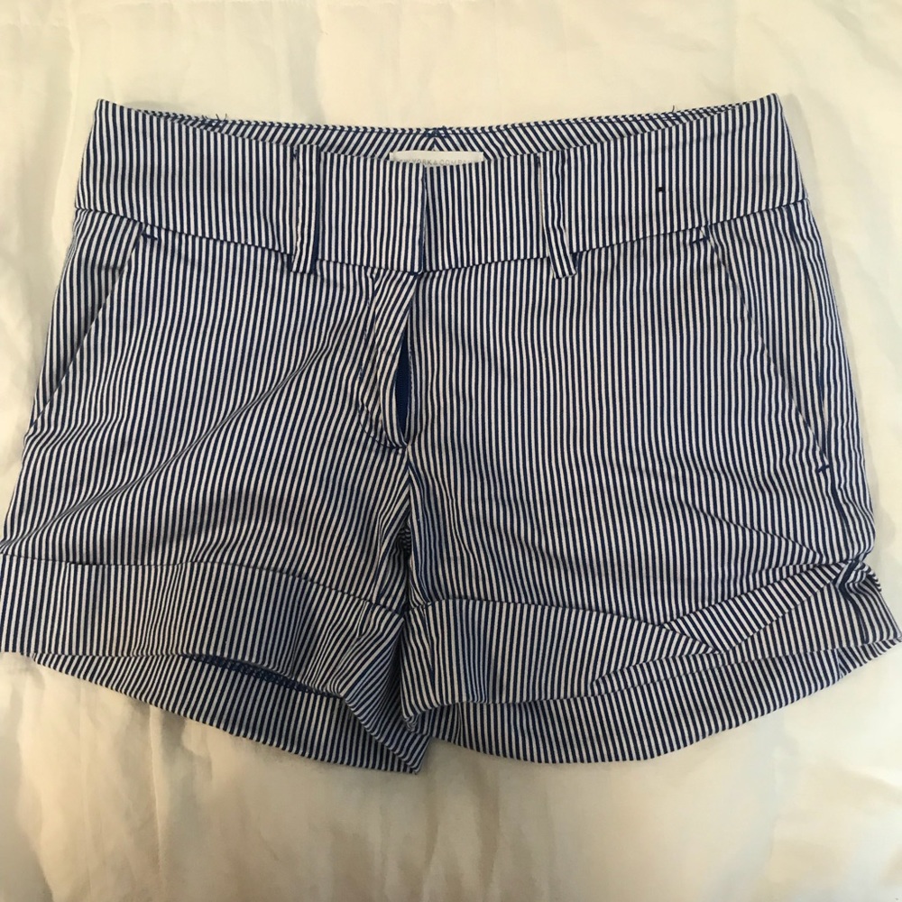 PIN STRIPE DRESS SHORTS